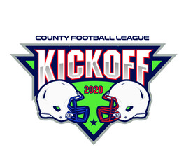 Football Kickoff Logo