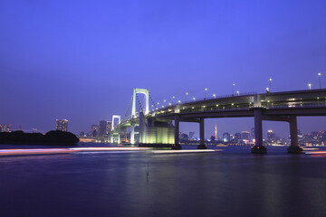 Fototapeta premium レインボーブリッジの夜景