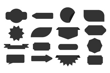 Obraz premium Sale Stickers shop product . Sale sticky isolated on white