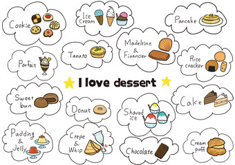 I love food  6 - Dessert -	