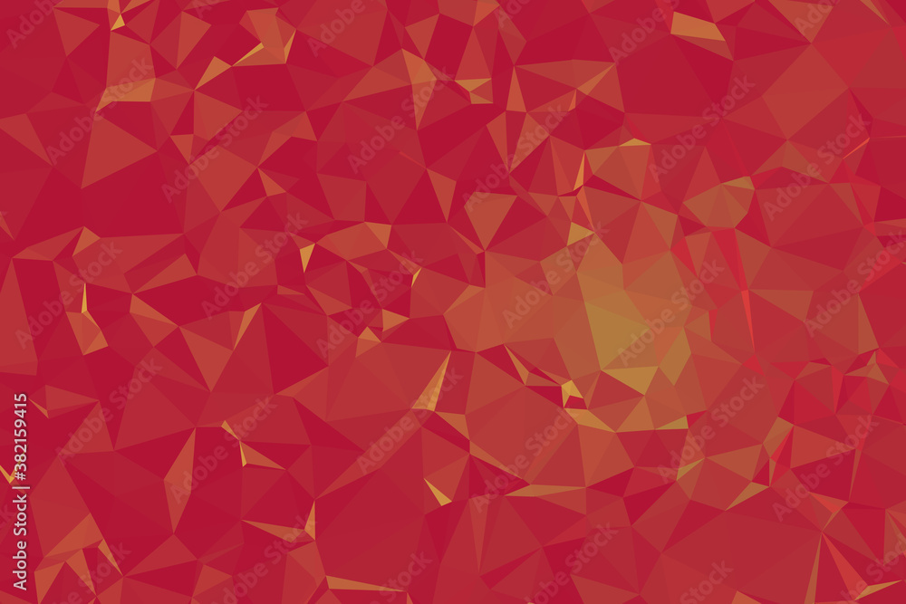 Poster vector red polygon abstract modern polygonal geometric triangle background.