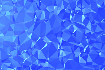 Obraz premium Vector Blue Polygon Abstract modern Polygonal Geometric Triangle Background.
