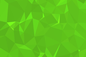 Vector Green Polygon Abstract modern Polygonal Geometric Triangle Background.