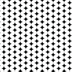 Vector seamless pattern. Modern stylish texture. Repeating geometric tiles with a grid of squares.Black and white seamless pattern elements in patterns decorative design for posters