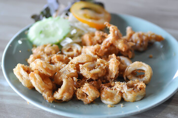 calamari or fried squid