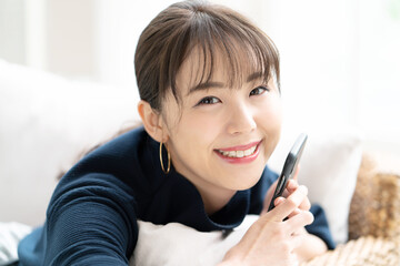 スマートフォン・女性