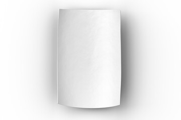 撓んだ紙の3Dイラスト