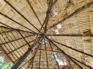 roof of hut