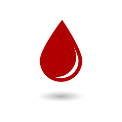 Red Blood Drop Icon