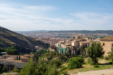Fototapeta na wymiar Vista Cuenca, Castilla la Mancha
