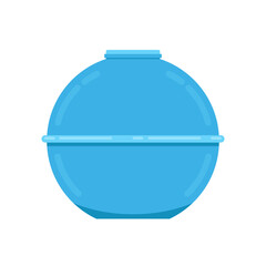 Water tank vector. wallpaper. water tank on white background.
