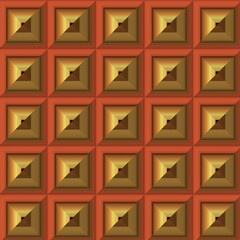 symmetrical patterns generated by the computer. 