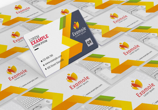 Pixel Brand Business Card