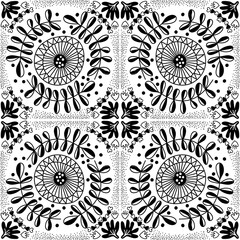 Seamless textured pattern. Hand-drawn abstract background in doodle style. Wallpaper, tiles, textile printing, wrapping paper, page filling, cover, web, packaging.