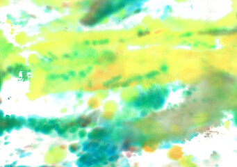 watercolor color background of spots