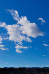 青空と雲