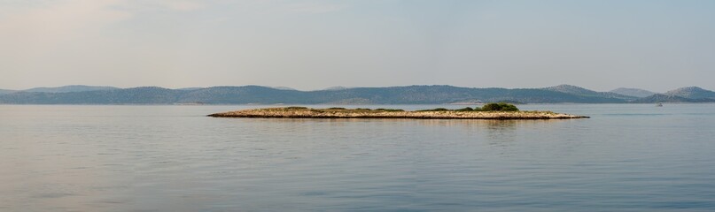 Kroatien Meer mit Insel Panorama