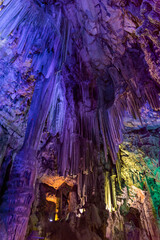 the interior of the cave of St. Michael´s