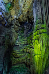 the interior of the cave of St. Michael´s