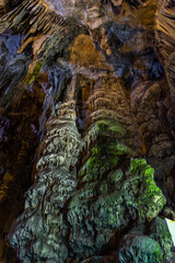 the interior of the cave of St. Michael´s