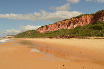 The red beaches of Cabo Frio and the Boipeba Islands in Brazil