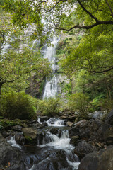 Klong Lan waterfall beautiful in deep forest at Kamphaeng Phet Province, Thailand.