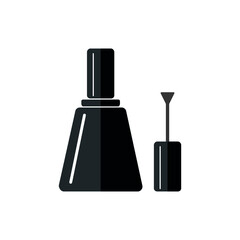 Obraz premium Nail polish icon. Nail polish symbol. Vector illustration.