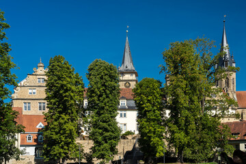 Stiftskirche und Schloss in &Ouml;hringen