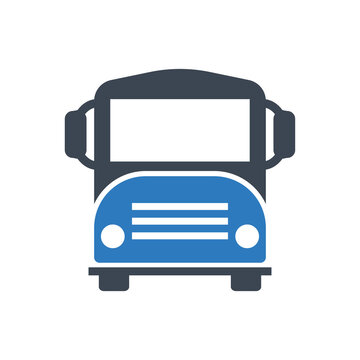 Bus icon ( vector illustration )