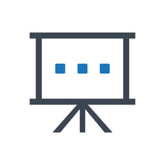 Blackboard icon ( vector illustration )