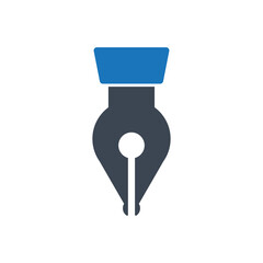 Pen tool icon ( vector illustration )