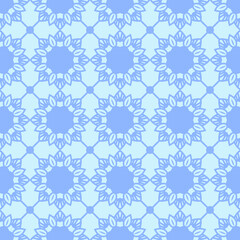 Delicate Pattern Ornament, Seamless Floral Geometric Pattern for Design Wallpaper, Fashion Print, Trendy Decor, Home Textile, Retro Decor
Vector Illustration.
