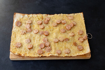 Tradiional Alsacian food from Strasbourg, France