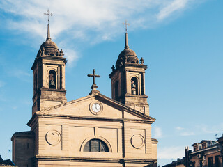 Estella city in Navarra, Spain