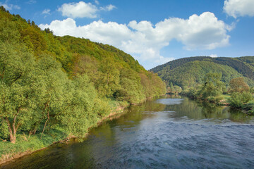 am Fluss Sieg im Rhein-Sieg-Kreis,NRW,Deutschland