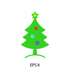 Christmas tree icon