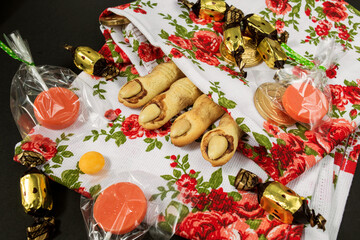 witch fingers cookies, pastries and sweets for Halloween celebrations