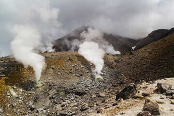 Asahi-Dake Volcano, Daisetsuzan, Hokkaido, Japan