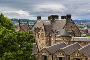 Naklejka premium Edimbourgh Castle