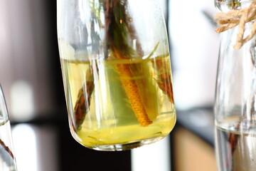 Various floral decorations are part of the decoration for beauty.