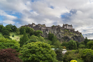 Fototapeta na wymiar Edimbourgh Castle