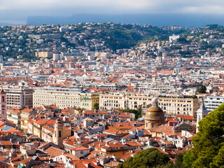 Fototapeta na wymiar View of Nice, France