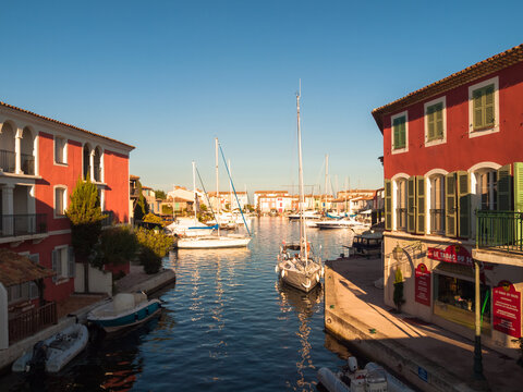 View of Port Grimaud, France