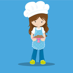 girl baker