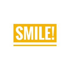 ''Smile'' sign