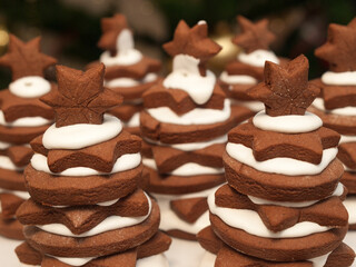 Gingerbread Christmas trees