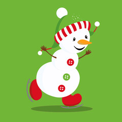 happy-snowman