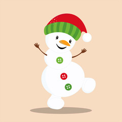 happy-snowman