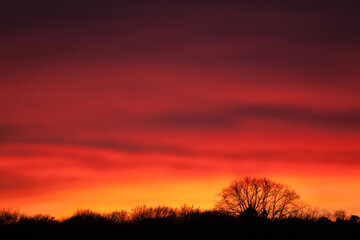 Sonnenuntergang in NRW