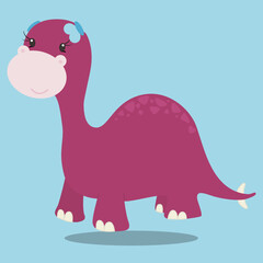 pink dinosaur
